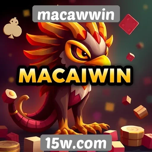 Experiência do usuário no site de jogos macawwin